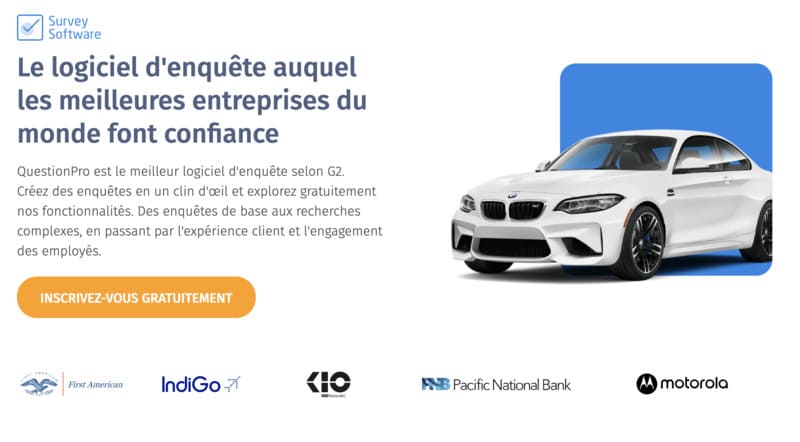 Avis sur QuestionPro