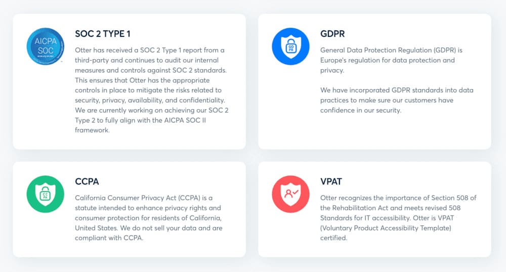 points clés de sécurité