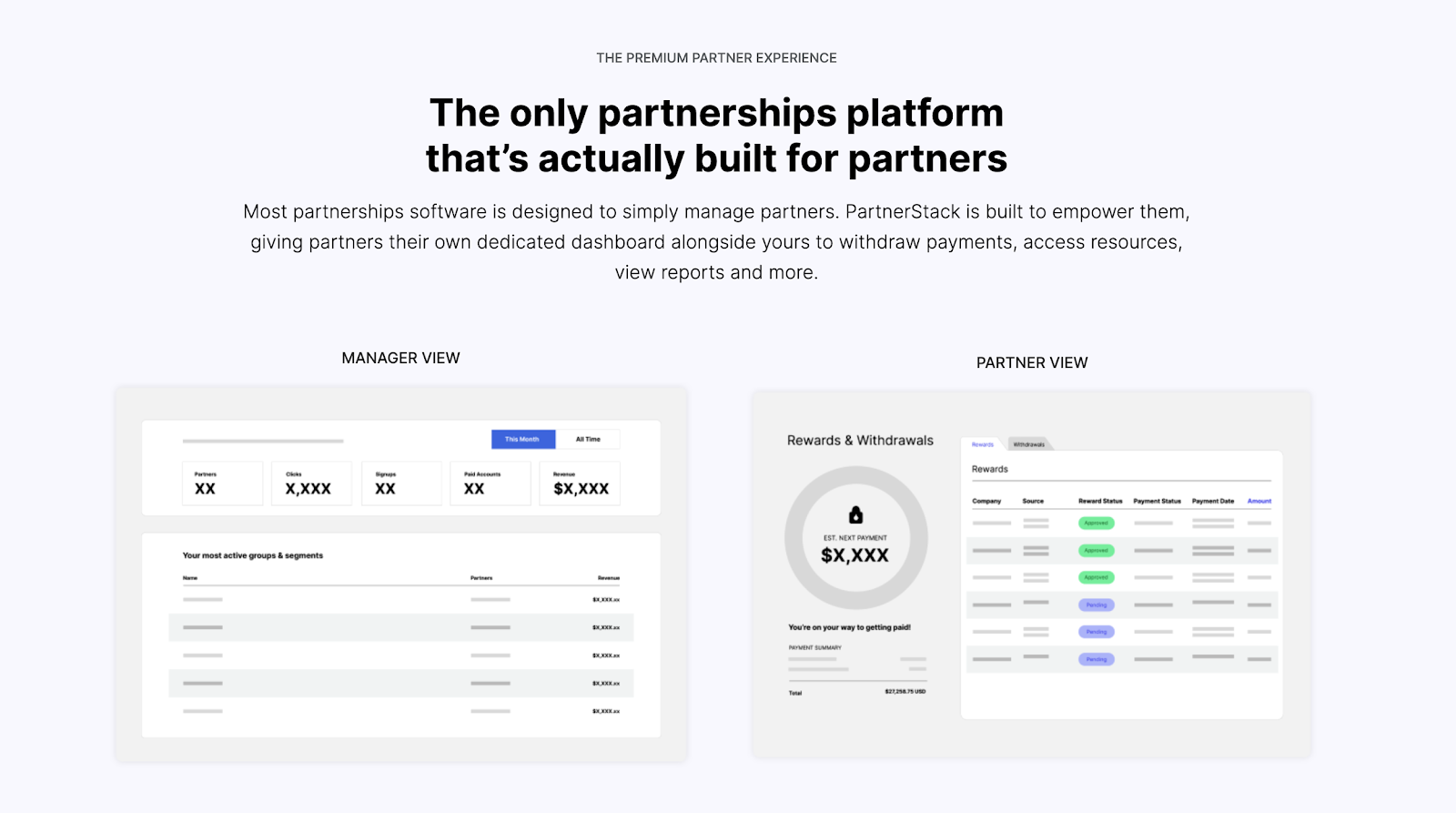 partnerstack dashboard