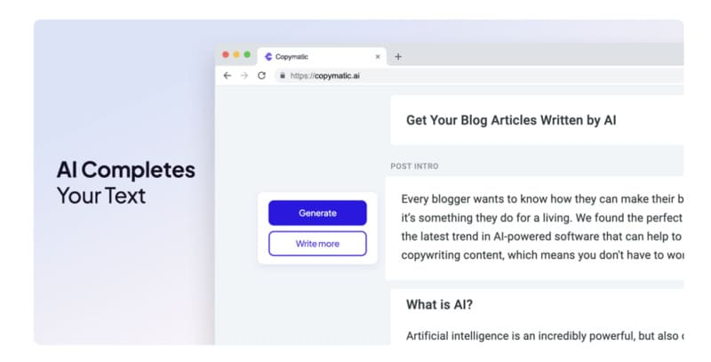 Ai content writer