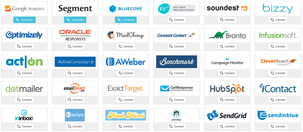 justuno integrations