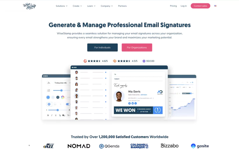 générateur de signature wise stamp