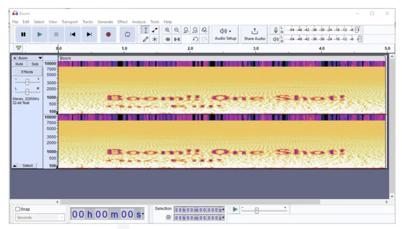 Processus d'insertion de données dans l'audio
