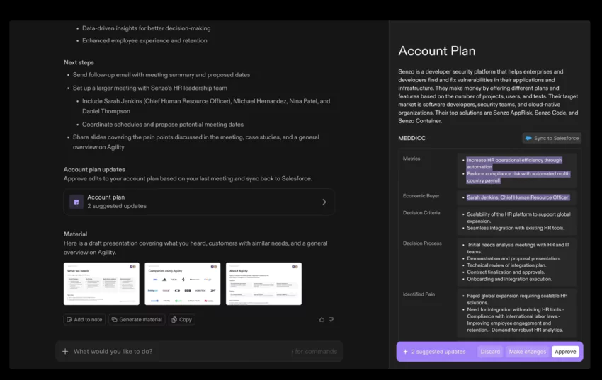 evaluate the budget for alternatives to Tome AI