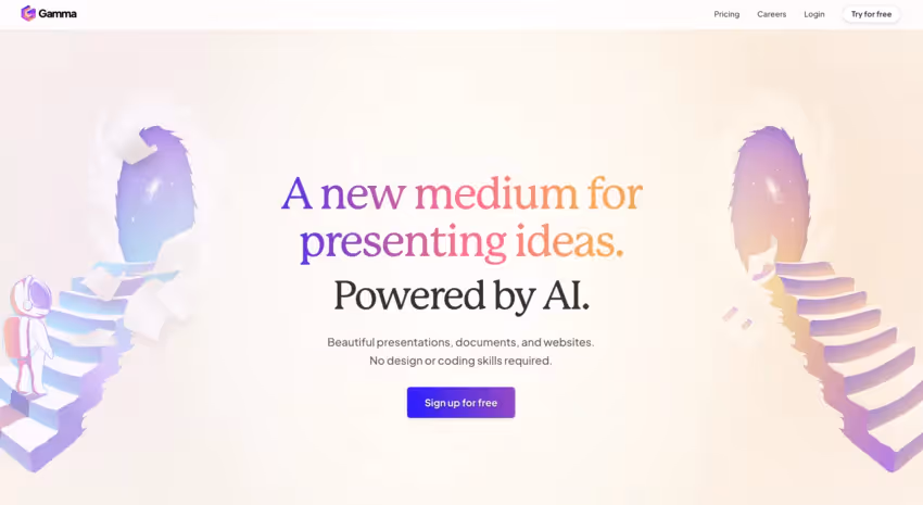 alternative to tome ai: Gamma app