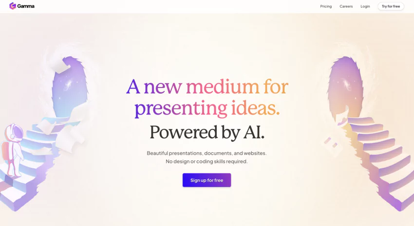 alternative to tome ai: Gamma app