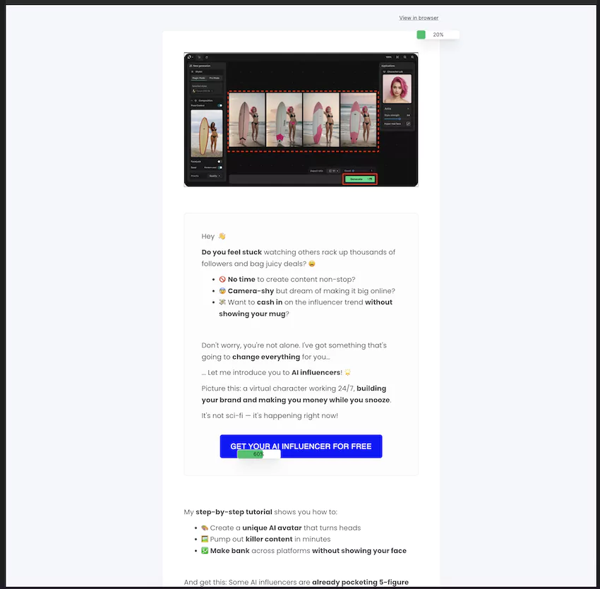 example of premium content