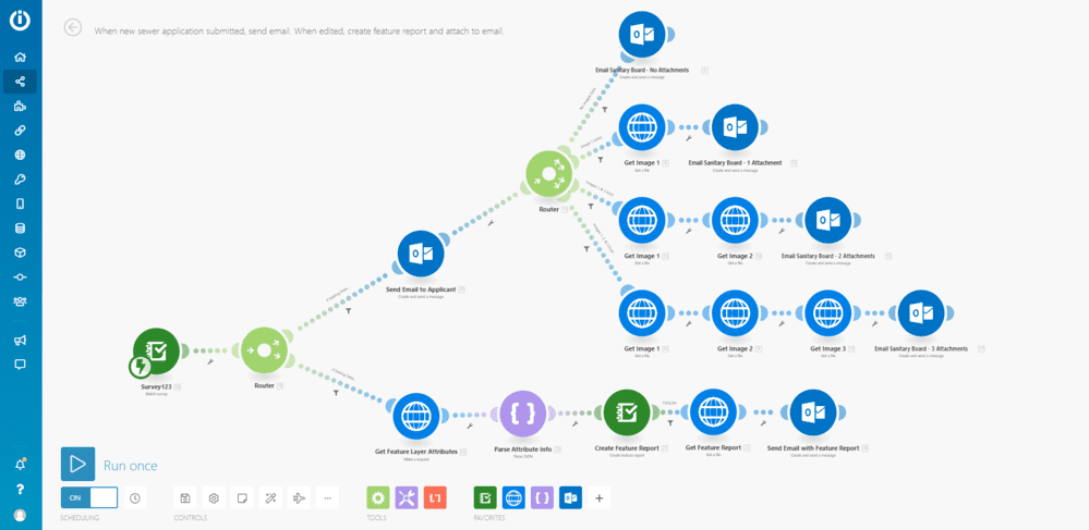Integromat Interface
