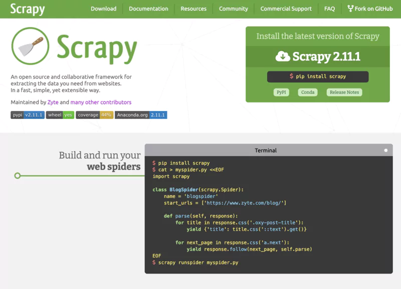 Scrapy : Framework Avancé
