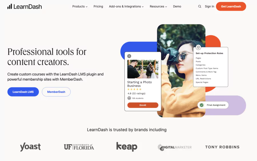 créer une formation en ligne avec learndash pour les logiciels Wordpress