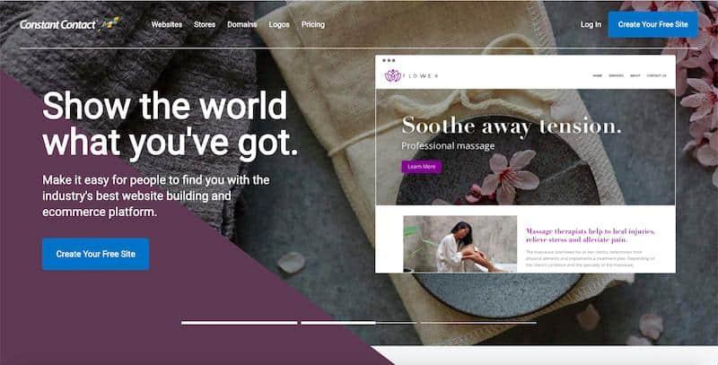 Constant Contact Website Builder