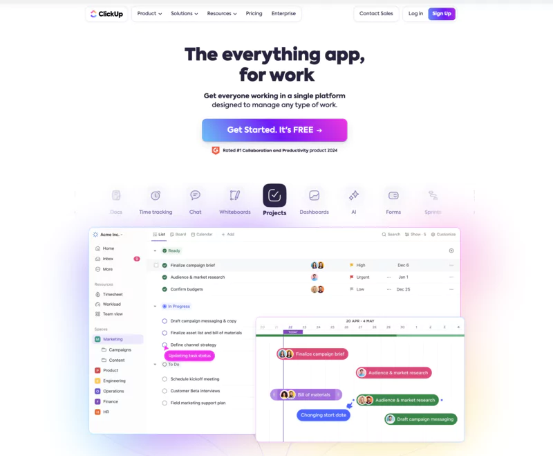 ClickUp - bpm software