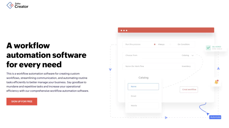 Zoho Creator 