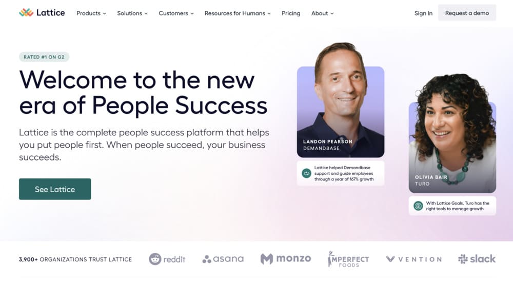 Lattice : outil OKR basé sur le cloud