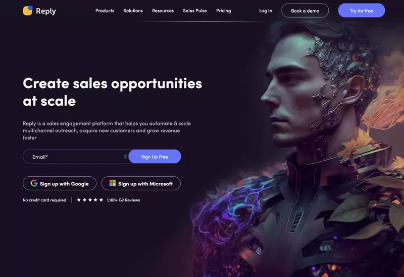 logiciel de génération de leads Reply.io