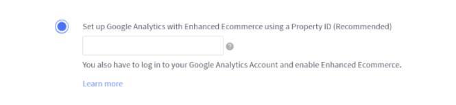set up google analytics