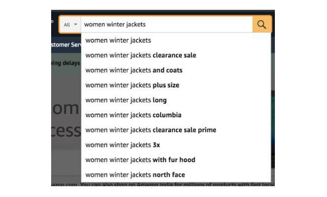 Find target keywords with commercial intent