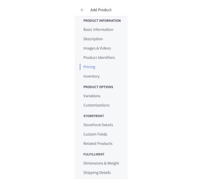 Implement BigCommerce Product Schema