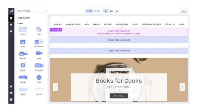 Edit BigCommerce Homepage
