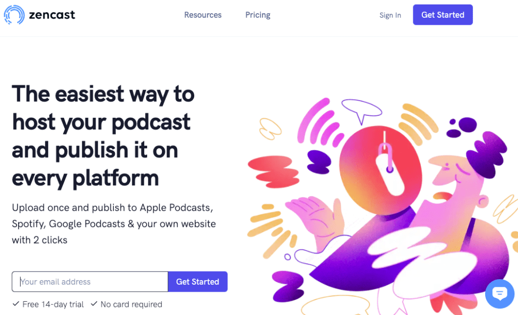Zencast podcast hosting