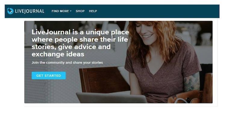 LiveJournal Social Media Platform