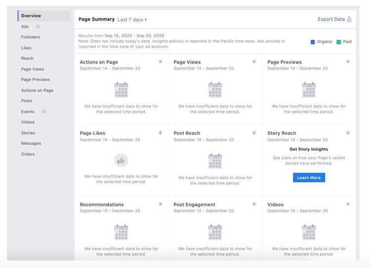 Facebook Business Page Analytics
