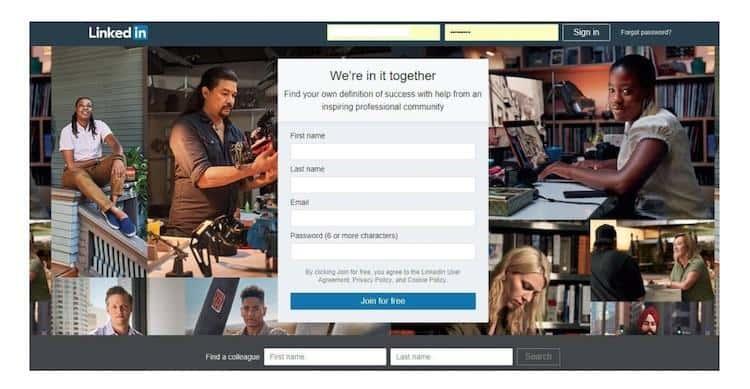 LinkedIn Social Media Platform