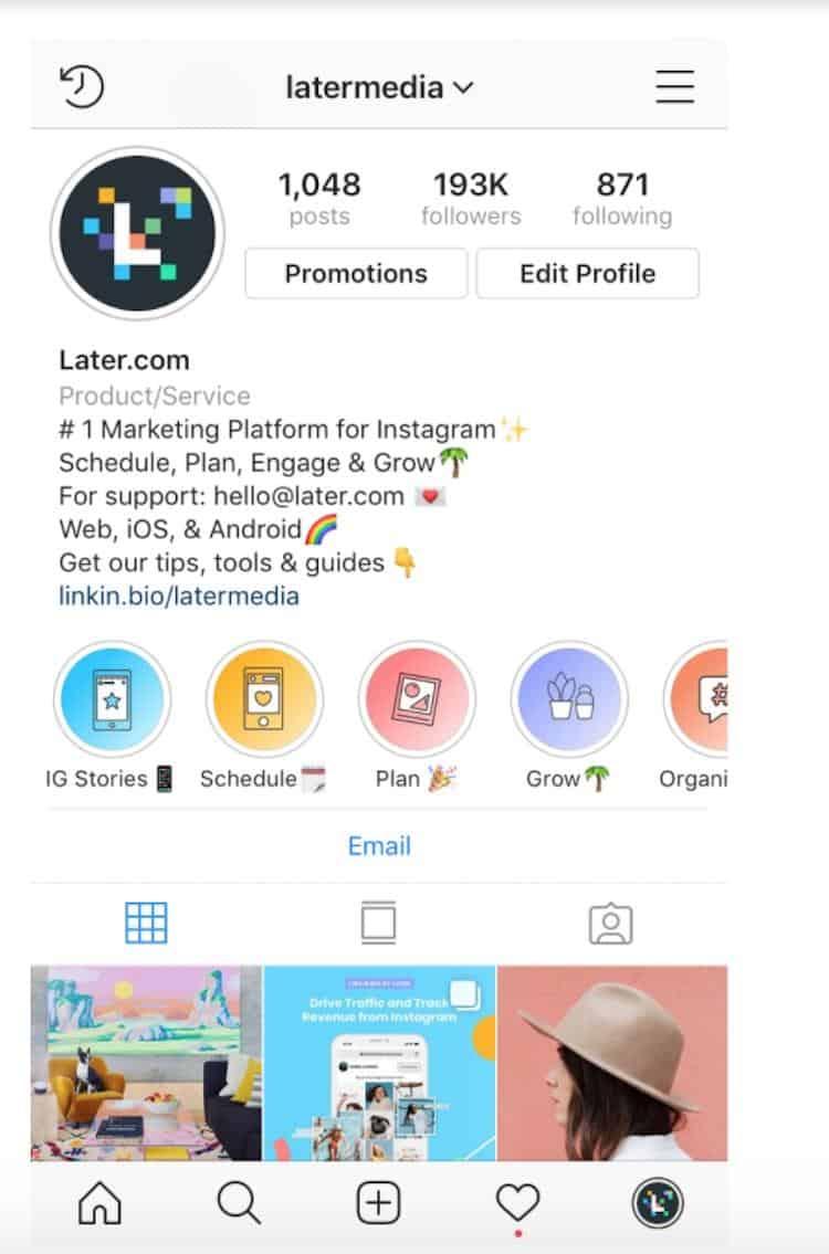 Instagram Story Highlights