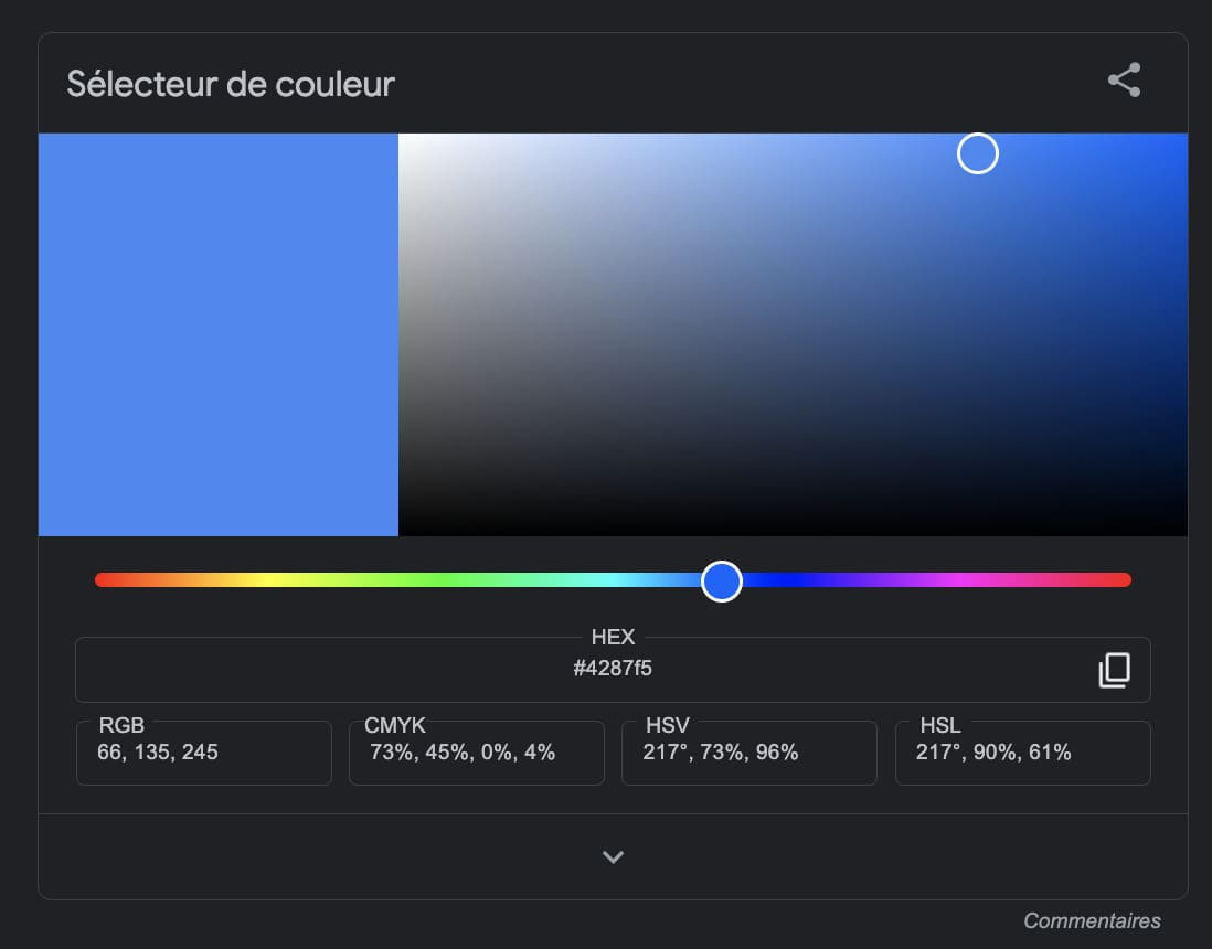 generateur couleur html