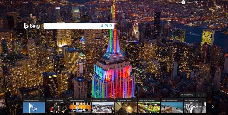 bing's look and feel