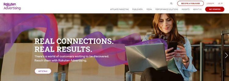 rakutenadvertising homepage