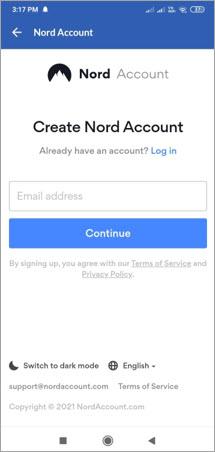nord account
