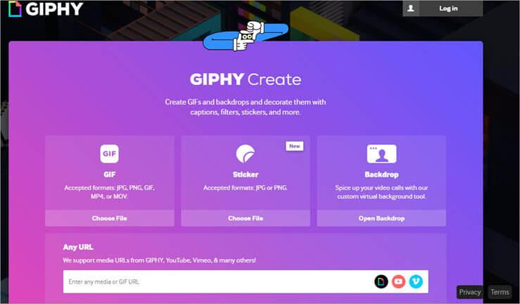 GIPHY Website