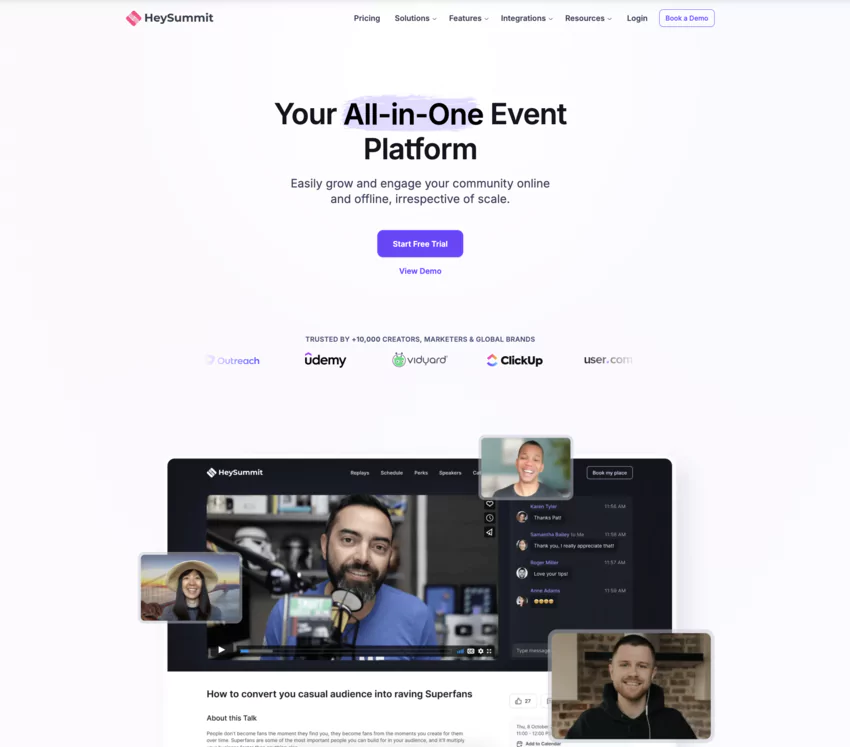 HeySummit - Virtual Events Platform