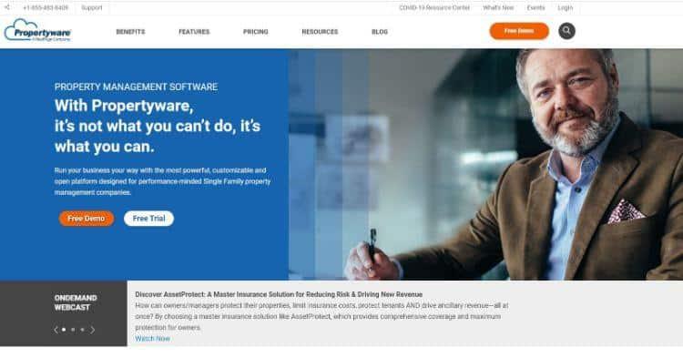 propertyware homepage