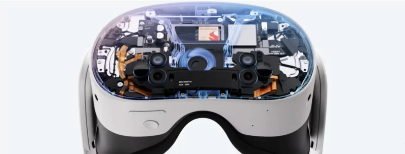 matériel du casque vr de mta 