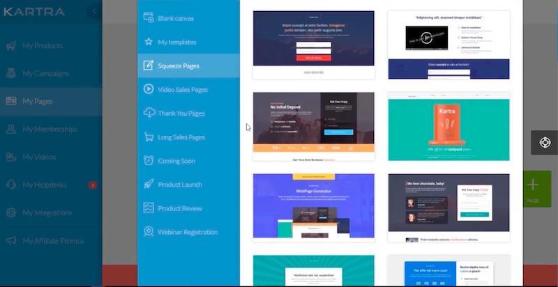 Kartra templates 
