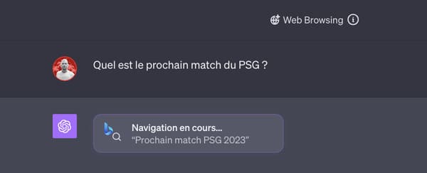 recherche sur le web chatgpt