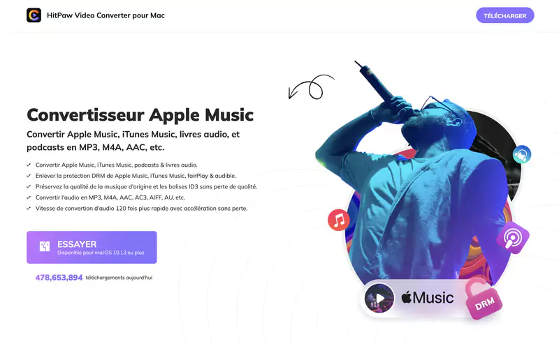 Convertisseur Apple Music de HitPaw