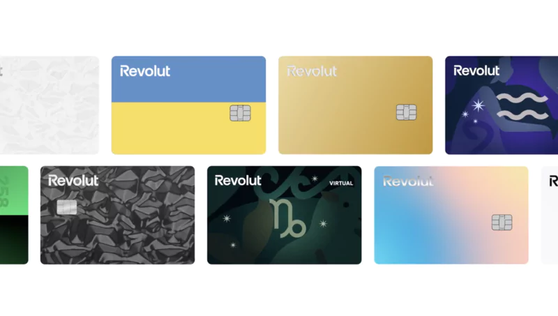éditions limitées des cartes Revolut