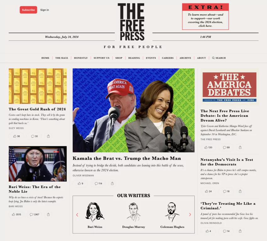  The Free Press newsletter