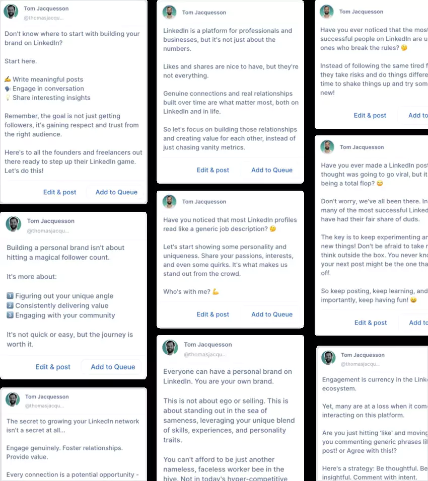 Personalized Content Suggestions by Tiplio