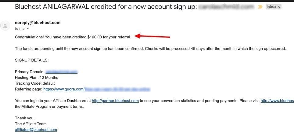 quora sales bluehost
