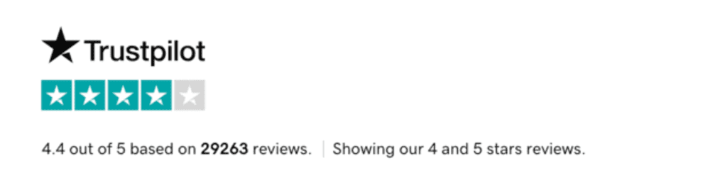 Avis Trustpilot de la marque GoDaddy