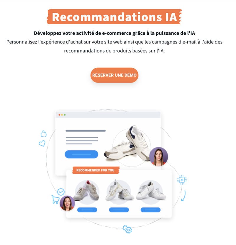 logiciel e-mail site de Getresponse IA