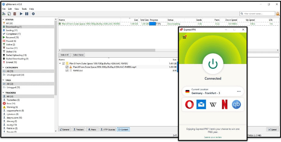 ExpressVPN Torrenting Support