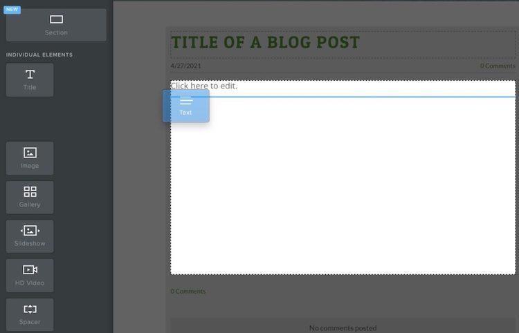 weebly blog post