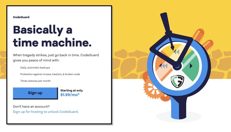 CodeGuard de Hostgator