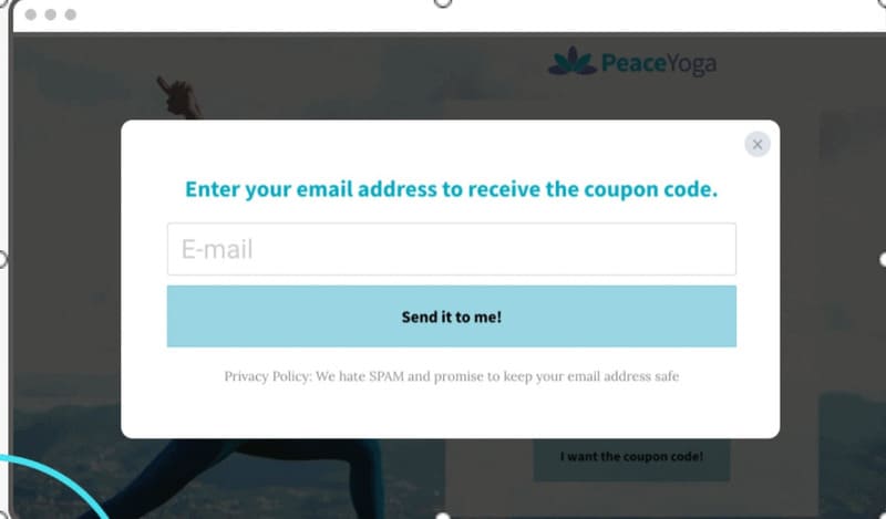 Avis - Leadpages pop-up pour les landing pages et pages web