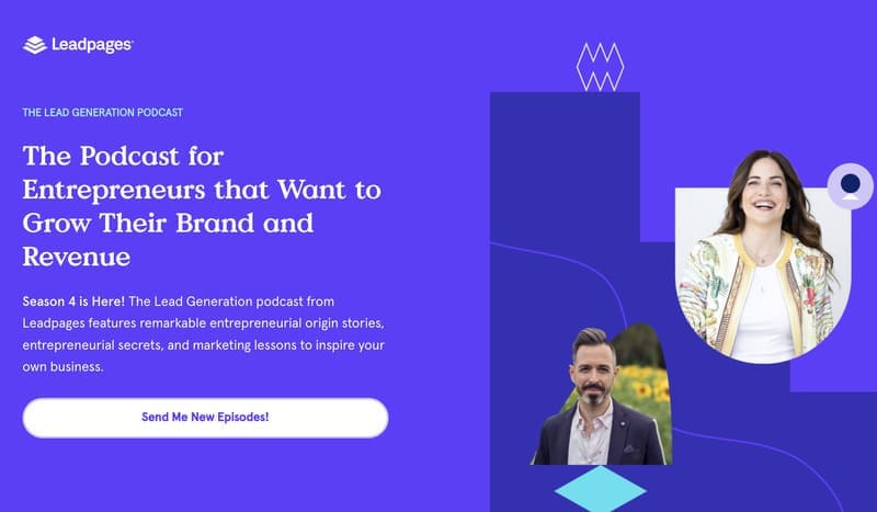 podcast the leadpages team